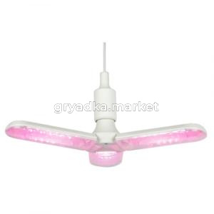 Фитолампа (светильник) светодиодный 3х-лепестковый красно-синий спектр 1-25