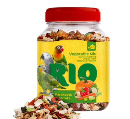 Лакомства д/попугаев средних и крупных Овощная смесь 150г банка Little One (Литтл Ван)/6