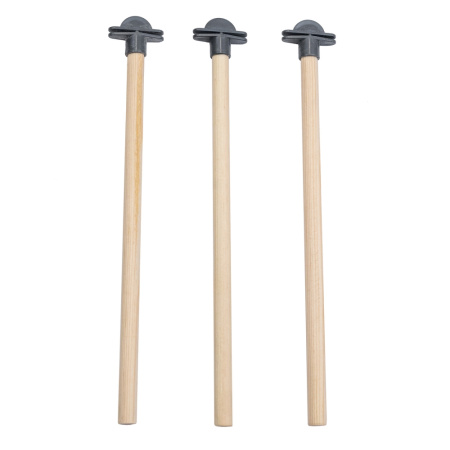 Палочка д-птиц деревянная большая, 3шт, L26смхD1,2см1-1