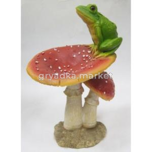 Гриб мухомор с лягушкой (ПОЛИСТОУН) АФ
