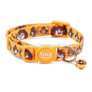 Triol СОЮЗМУЛЬТФИЛЬМ Ошейник нейлоновый с колокольчиком 