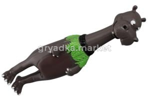 Игрушка-пищалка NUNBELL д/собак Бегемот 32см, хрюкает, винил арт.2026-1595 Код277222