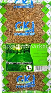 Газон Теневыносливая травосмесь  1кг-10 Гринкипер