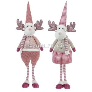 Игрушка набивная Олень, L29 W19 H84 см, 2в.
