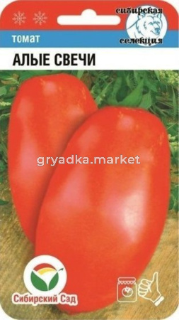 Томат Алые свечи 20шт(Сиб сад) среднеран высокорос