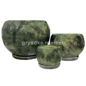 Шар-Комплект из 3х (16л,3,7л,0,7л, с под.)зеленый