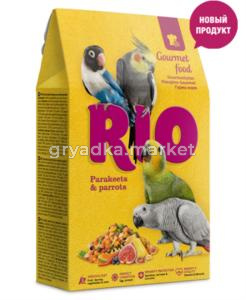Корм д-средних и крупных попугаев RIO (РИО) Гурмэ 250г