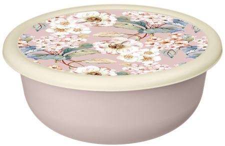 Салатник 3,2л Modena с крышкой с декором -24