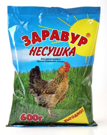 Здравур Несушка вит-мин доб-а д-дом.птиц 600г-15ВХ