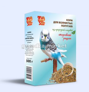 Корм д-волнистых попугаев SEVEN SEEDS (Севен Сендс) стандарт 500г-16