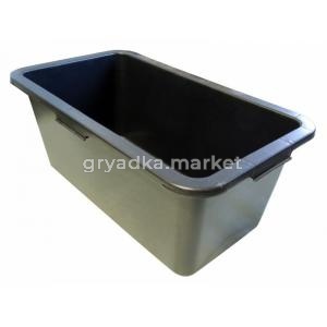 Таз 45л пластик строительный прямоугольный с ручками-25