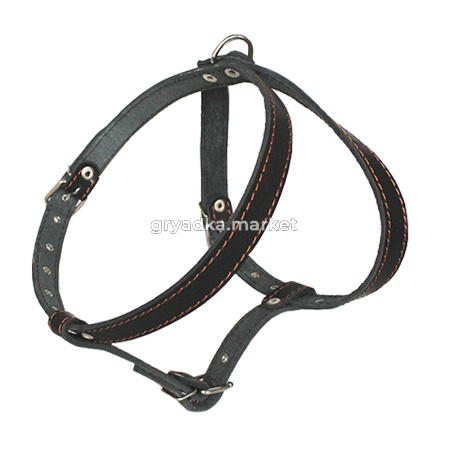 Шлея кожаная 20мм