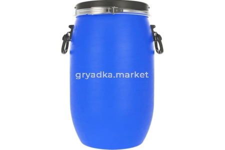 Бочка-бак  30л синяя круглая dгорл.25,3см 