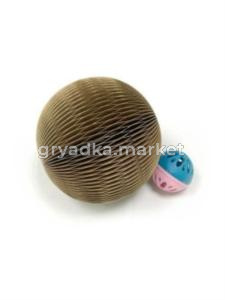 Игрушка для кошек шар крафт 