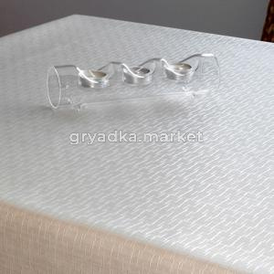 Клеенка Polyline PLK253-WH на тканевой основе 1,4мх15м.п. Джаспер белый-Испания