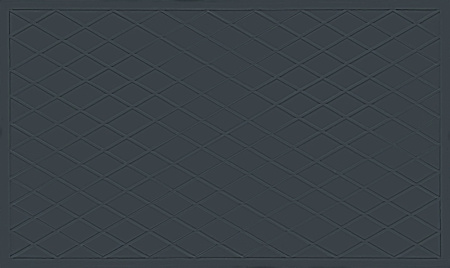 Коврик придверный 60х40см Треугольник серый-8