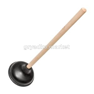 Вантуз с дер. ручкой-100 ДС