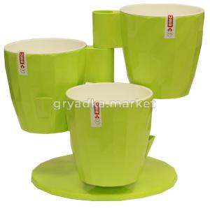 Каскад 3 цв.горшка  с подст. 