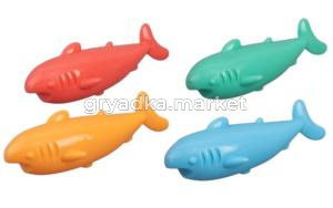 Игрушка-пищалка WOGY д/собак Акула 16.7х7.5х6.5см, TPR, микс арт.2026-0851 Код277521