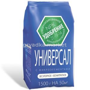 Универсальное 1,5кг мин.удобрение Агроуспех 5-10