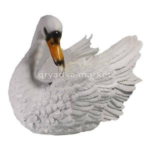 Фигура садовая Лебедь L31W19H26 см (ПОЛИСТОУН) 