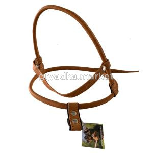 Шлейка кожаная (чау-чау)-ШлК-Ч