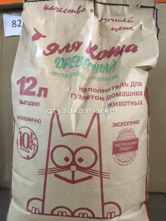 Наполнитель Т для Кота  12 л древесный