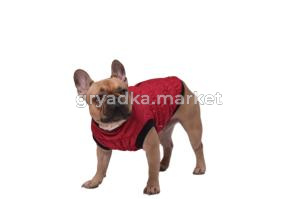 Безрукавка утепленая р-р XL спинка 33см об.гр.44-55см красный-Трезор