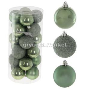 Шары набор (уп.24шт) D6 см, L14 W14 H30,5 см