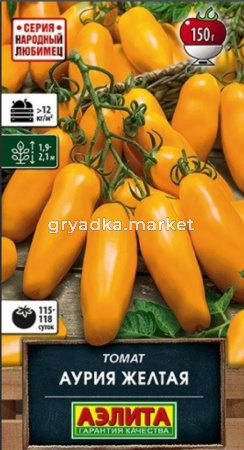 Томат Аурия желтая (Аэлита)