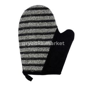 Мочалка-варежка Мужская 18х22 -30