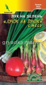 Лук на зелень Лучок на Пучок 0,5г. Цвет.Сад. -среднеспел.