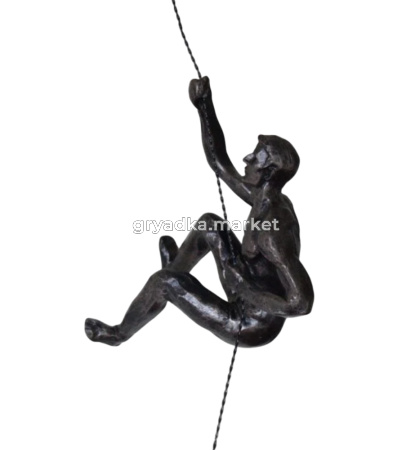 Фигурки метал Титан поднимающийся в гору 11*13*15 см Китай