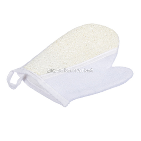 Мочалка из целлюлозы, варежка 