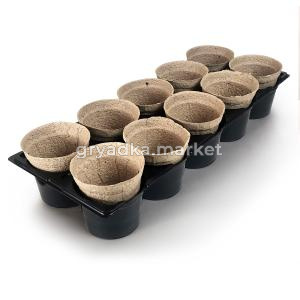 Набор для рассады с торфяными горшками 9 помидоров и 1 огурец НОВЫЙ 2