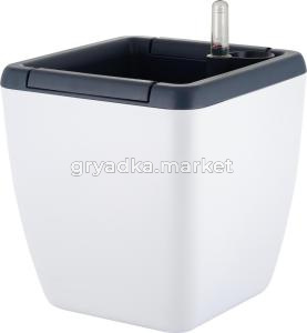 Мюнхен кашпо со вставкой 5л d19 h24,5см с АВТОПОЛИВОМ белоснежный жасмин Munchen- 6ПлР