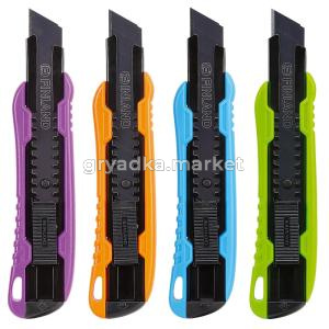 Нож строительный с лезвием 18 мм FINLAND -ЦИ