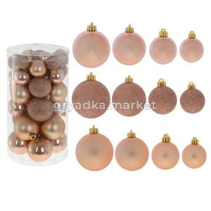 Шары набор (уп.40шт) D6-5-4-3 см