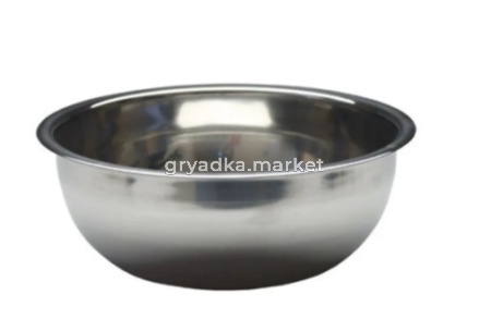 Миска металлическая s-SL 1.3л d=18.5-11.5см h=6.5см 144г нерж.сталь арт.10922-9001 Код271048