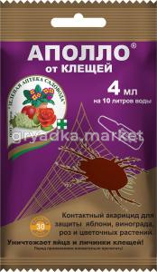 Аполло 4мл от клещей 10-300 ЗАС
