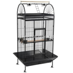 Клетка д-птиц SY210 черный 81х58,5х176см 1-1-Амма