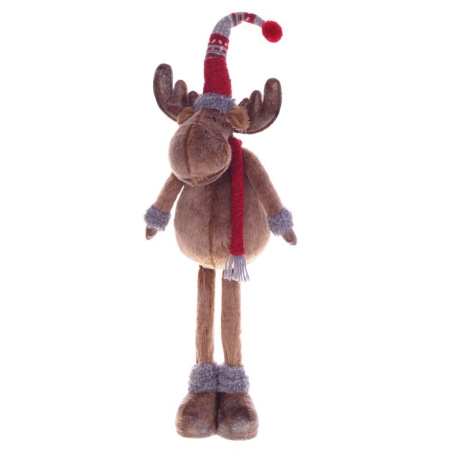 Игрушка набивная Лось,  L25 W19 H85-L25 W19 H66 см
