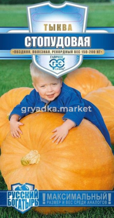Тыква Стопудовая 1,0г сер.Рус.богатырь Гавриш