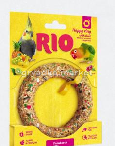 Лакомства д-попугаев средних колечко 1х85г RIO (РИО) 1-8