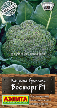 Капуста брокколи Восторг F1 0,1г Ср (Аэлита)