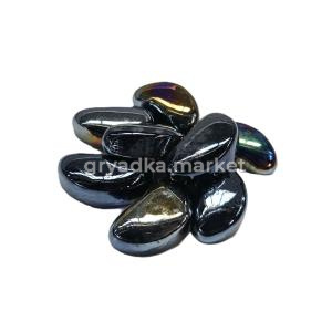 Грунт №102 стеклянный полумесяцы цветные 8шт Тритон 1/16