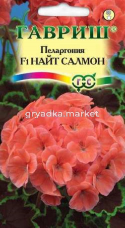 Пеларгония Найт Салмон F1 4шт.Н11 Гавриш