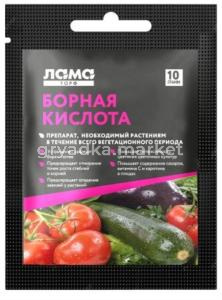 Борная кислота 10г 10-300 Лама Торф