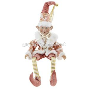 Игрушка набивная Эльф, L14 W10 H58 см