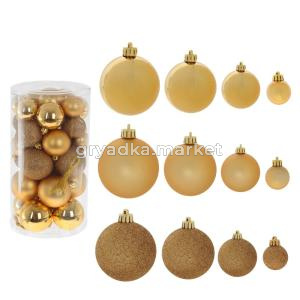 Шары набор (уп.40шт) D6 см, L14 W14 H26 см